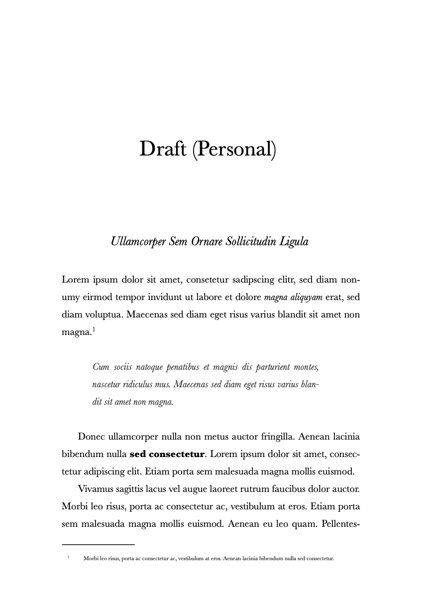 Draft (Personal) Preview 1