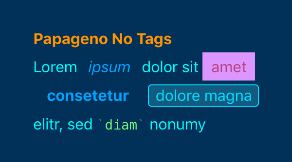 Editor Theme “Papageno No Tags“ by Roland Kiefer